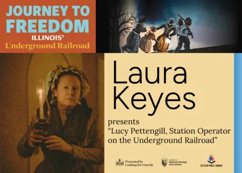 Laura Keyes: presents “Lucy Pettengill, Station Operator on the Underground Railroad”