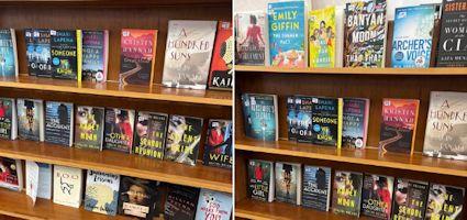 Book Sale Shelves