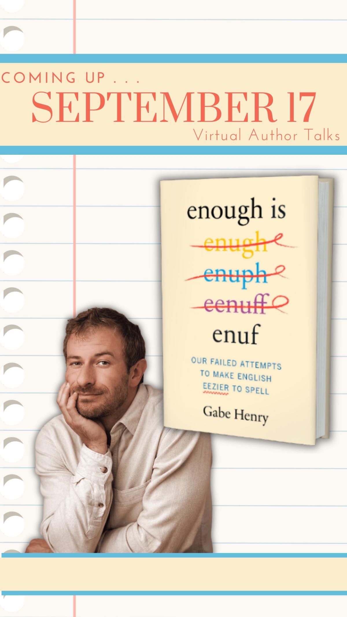 Author photo of Henry and book cover